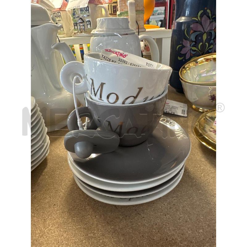 TAZZE PZ. 4 ILLY COLLECTION MODUS OPERANDI | Mercatino dell'Usato Chivasso 2