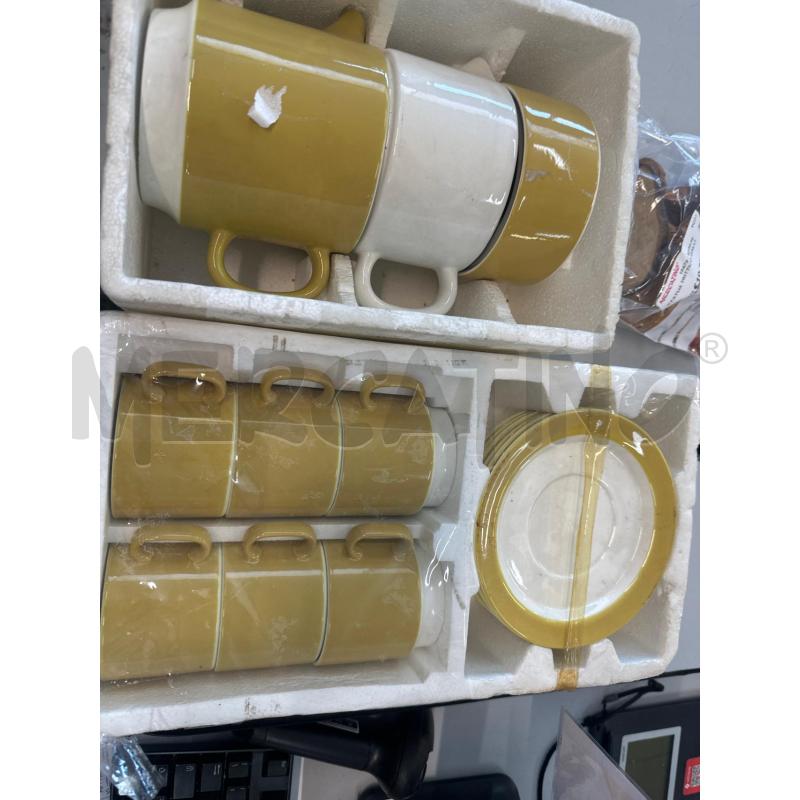 TAZZE PZ. 6 PAGNOSSIN PIATTINI TEIERA  | Mercatino dell'Usato Chivasso 1