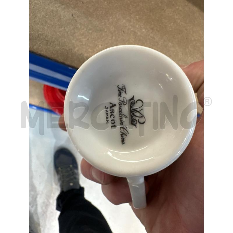 TAZZE PZ. 9 ASCOT JAPAN BIANCHE + PIATTINI | Mercatino dell'Usato Chivasso 3