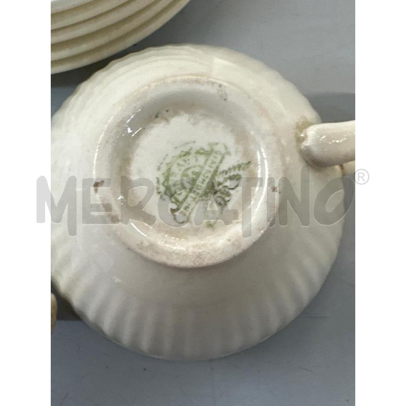 TAZZINE PZ 4 DIAMOND STONE INIZIO 900 PLISSETT PIATTINI  | Mercatino dell'Usato Chivasso 2