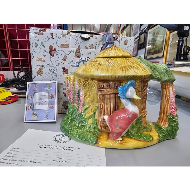 TEIERA DA COLLEZIONE THE WORLD OF BEATRIX POTTER 454893 | Mercatino dell'Usato Chivasso 1