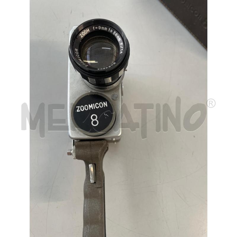TELECAMERA ZOOMICON 8 8MM  | Mercatino dell'Usato Chivasso 3