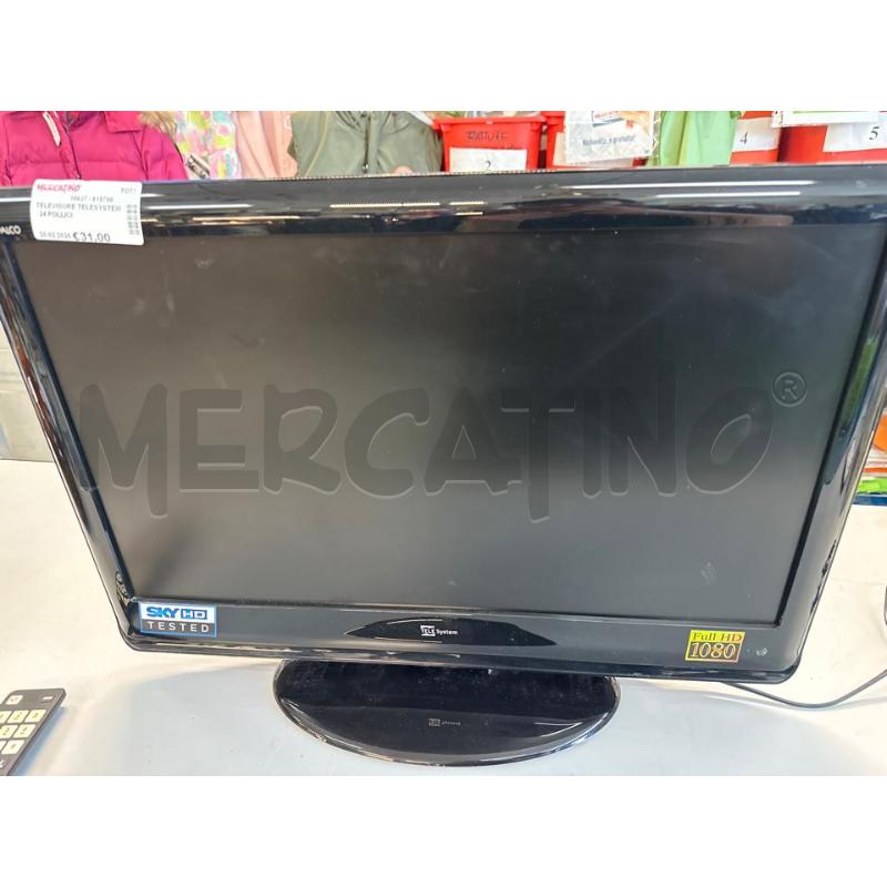 TELEVISORE TELESYSTEM  24 POLLICI  | Mercatino dell'Usato Chivasso 1