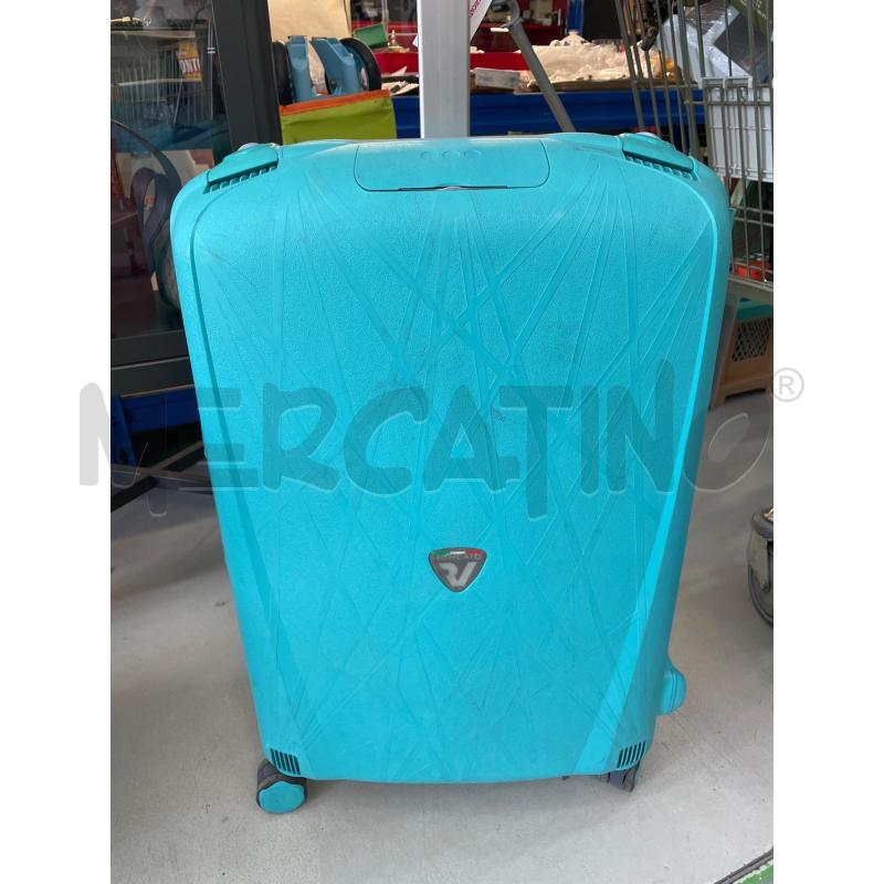 TROLLEY RONCATO VERDE ACQUA | Mercatino dell'Usato Chivasso 1