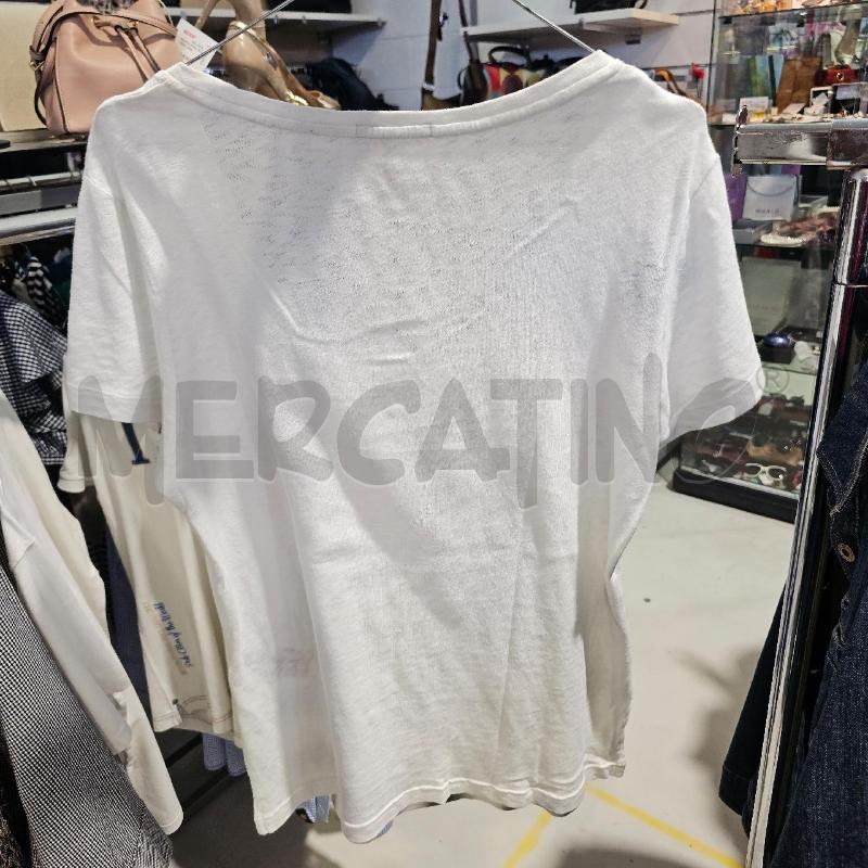 T SHIRT DONNA BIANCO BURBERRY | Mercatino dell'Usato Chivasso 2