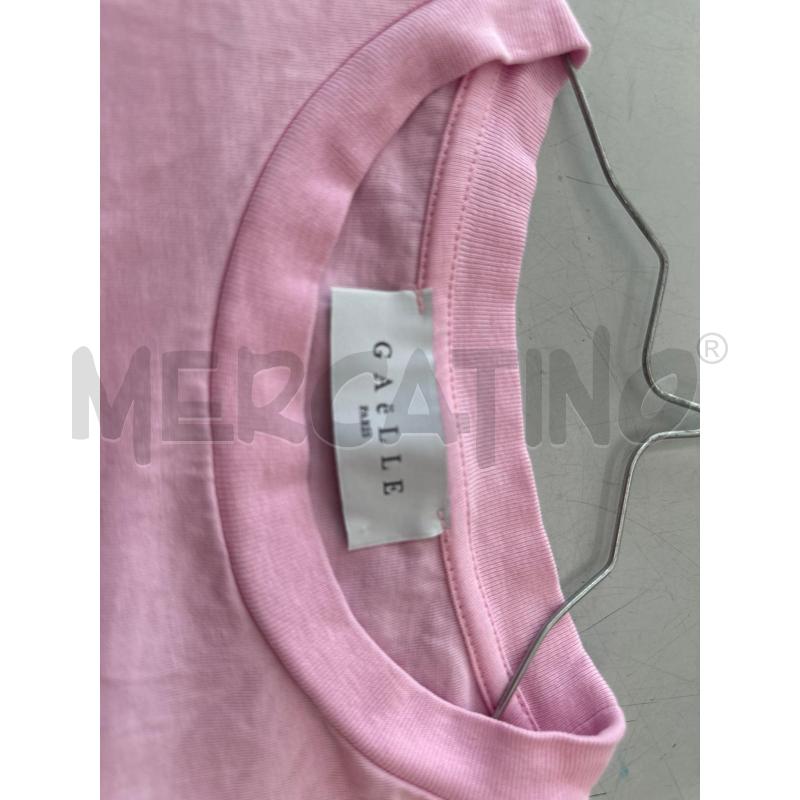 T SHIRT DONNA GAELLE PARIS ROSA | Mercatino dell'Usato Chivasso 2