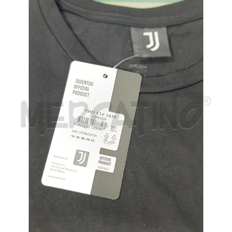 T SHIRT UOMO NERA JUVE TG50 | Mercatino dell'Usato Chivasso 2