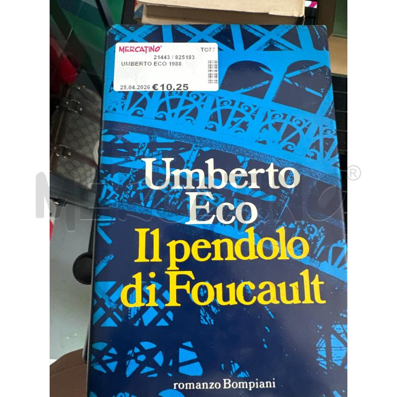 UMBERTO ECO 1988 | Mercatino dell'Usato Chivasso 1