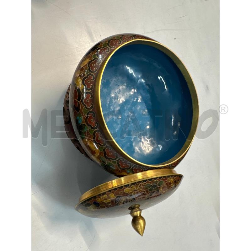 VASO CONTENITORE 20 TH CLOISONNE  | Mercatino dell'Usato Chivasso 2