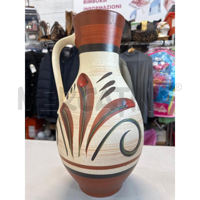 VASO CON MANICO WEST GERMANY  | Mercatino dell'Usato Chivasso 1