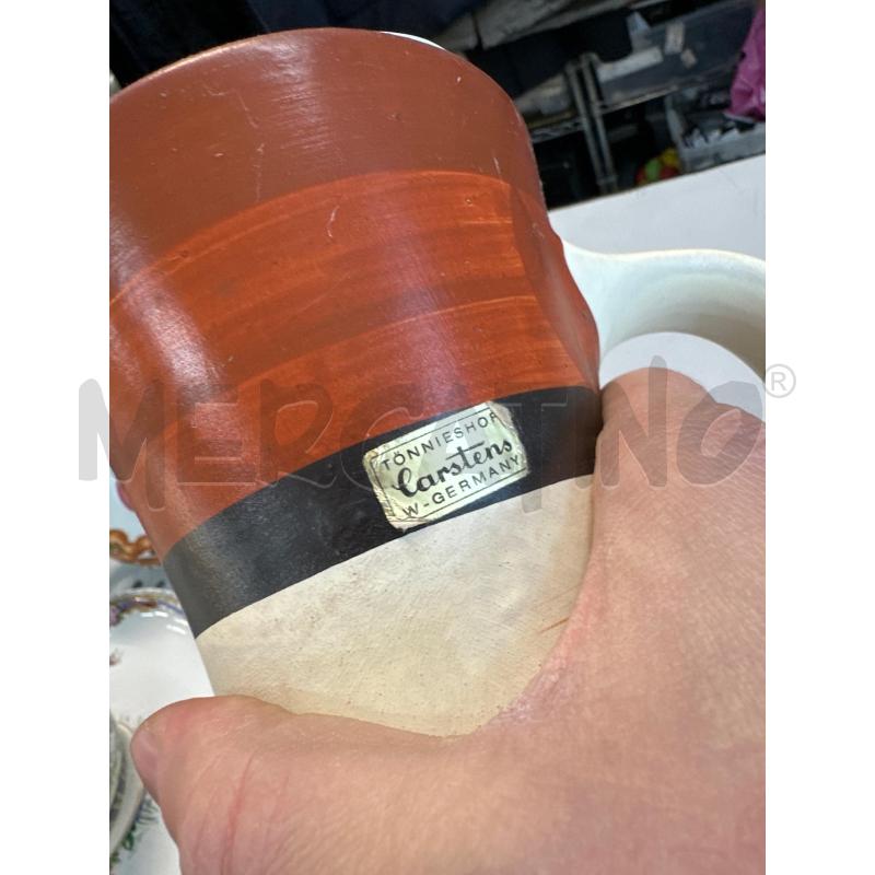 VASO CON MANICO WEST GERMANY  | Mercatino dell'Usato Chivasso 2