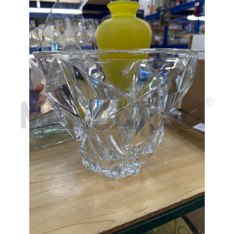VASO CRISTALLO BASE STRETTA  | Mercatino dell'Usato Chivasso 1