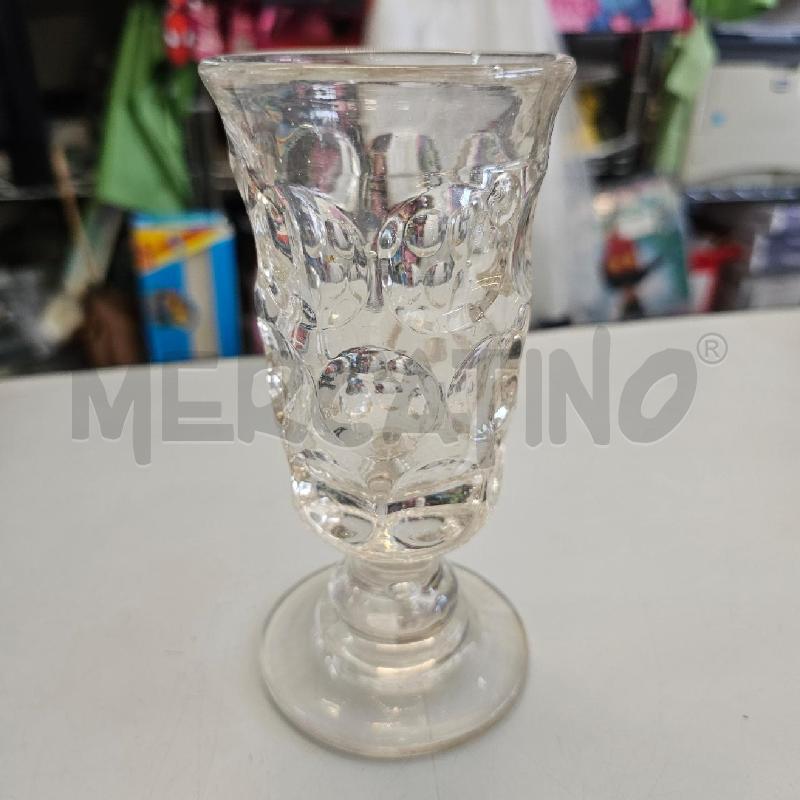 VASO CRISTALLO CILINDRICO PICCOLO  | Mercatino dell'Usato Chivasso 1
