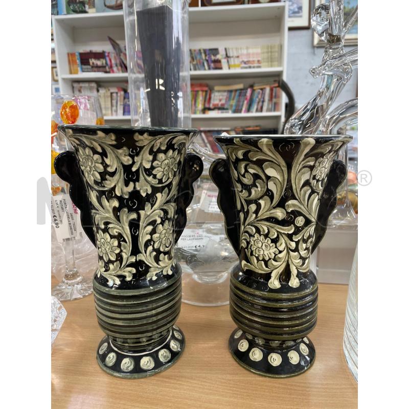 VASO FAMA ASCOLI 2 PZ CON SCHEGGIE  | Mercatino dell'Usato Chivasso 1