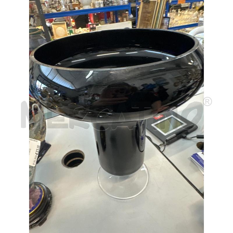 VASO VIOLA CON COLLO LARGO VIOLA BASE MURANESE | Mercatino dell'Usato Chivasso 1