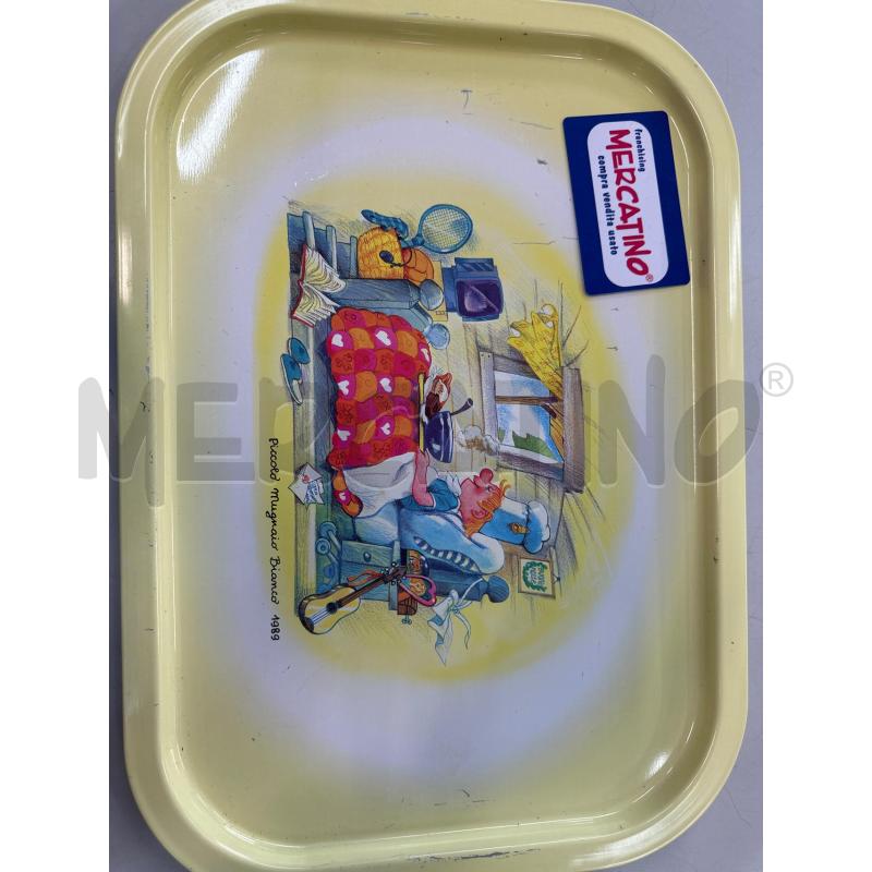 VASSOIO PICCOLO MUGNAIO BIANCO  | Mercatino dell'Usato Chivasso 1