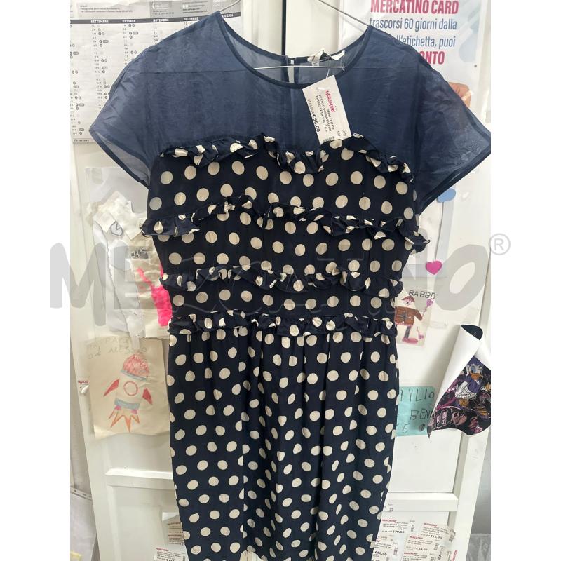 VESTITO DONNA BLU VALENTINO SETA  | Mercatino dell'Usato Chivasso 1