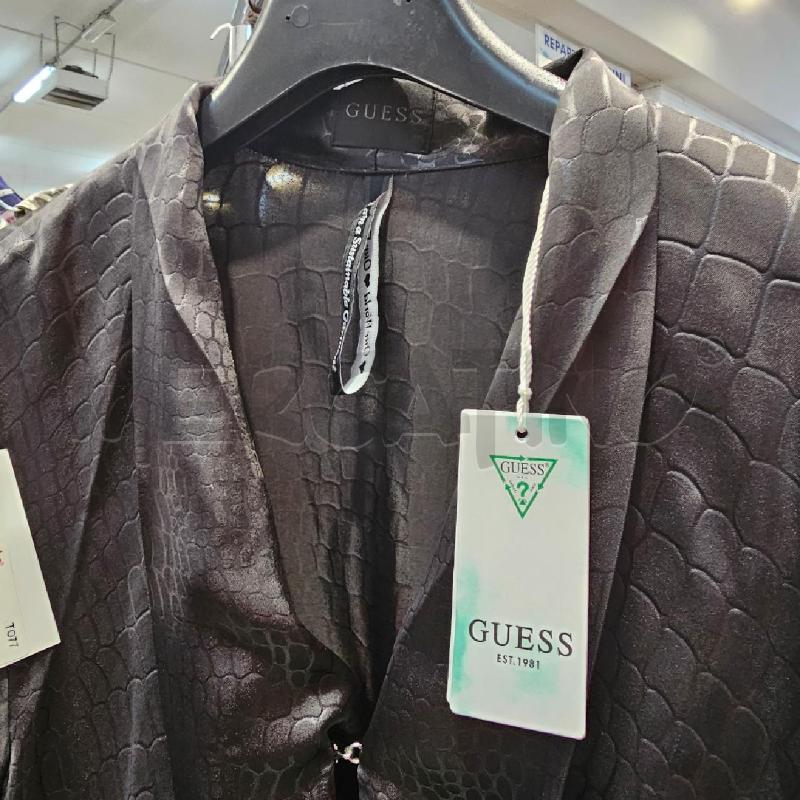 VESTITO DONNA GUESS NERO NUOVO KIMONO  | Mercatino dell'Usato Chivasso 3