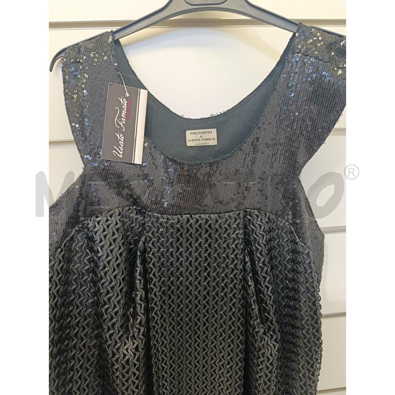 VESTITO DONNA PHILOSOPHY BY ALBERTA FERRETTI NERO | Mercatino dell'Usato Chivasso 2
