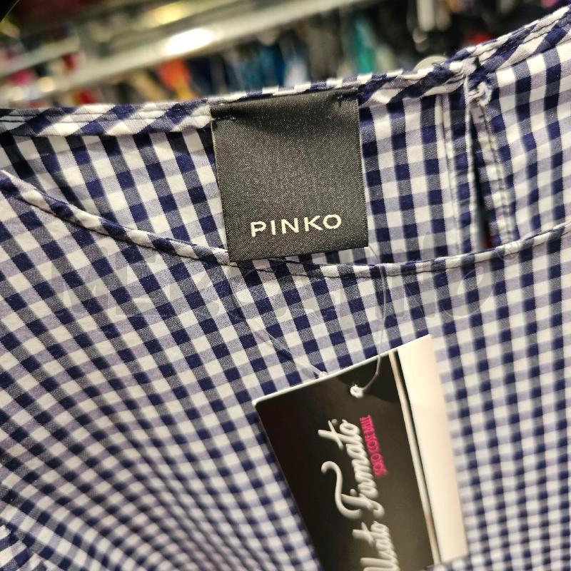 VESTITO DONNA PINKO BLU BIANCO  | Mercatino dell'Usato Chivasso 3