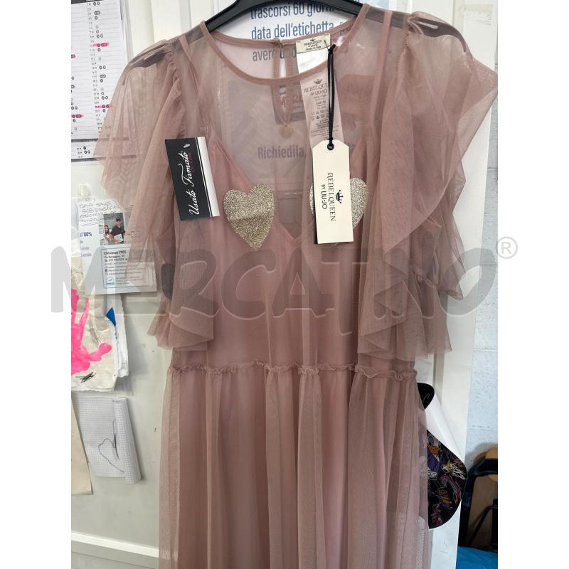 VESTITO DONNA RASETELLO VELATO LIU JO REBEL QUEEN  | Mercatino dell'Usato Chivasso 1
