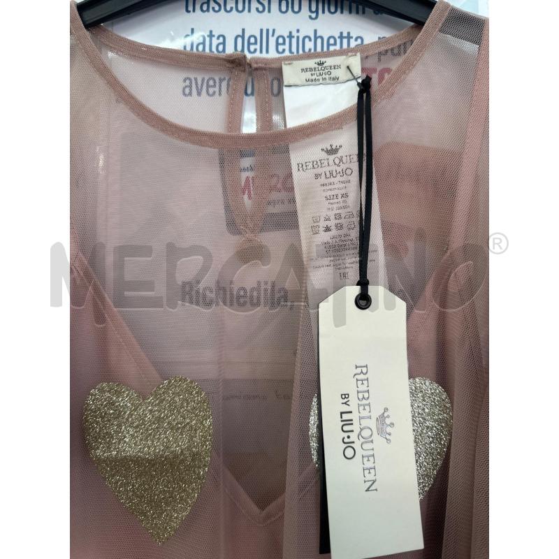 VESTITO DONNA RASETELLO VELATO LIU JO REBEL QUEEN  | Mercatino dell'Usato Chivasso 2