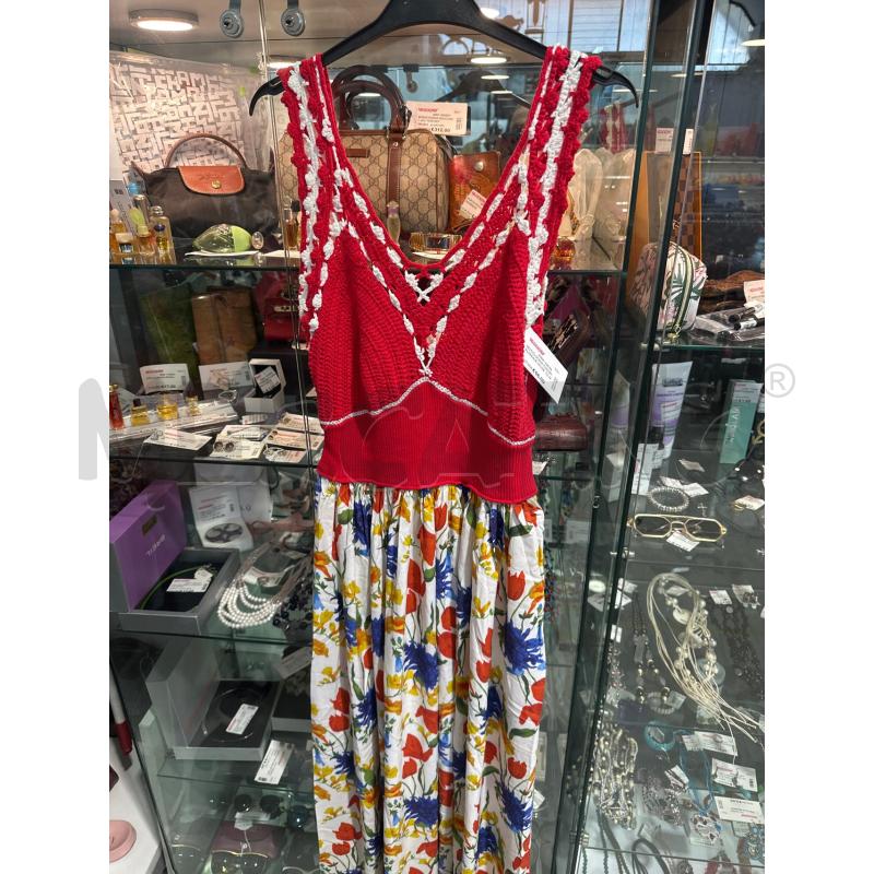 VESTITO DONNA TWINSET FLOREALE UNCINETTO SOPRA  | Mercatino dell'Usato Chivasso 1
