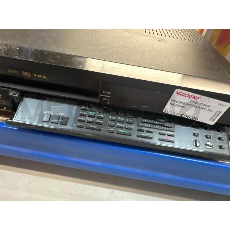 VIDEOREGISTRATORE JVC HR D530E | Mercatino dell'Usato Chivasso 3