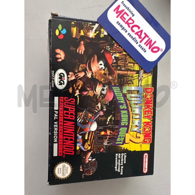 VIDEO GIOCO DONKEY KONG COUNTRY 2  | Mercatino dell'Usato Chivasso 1