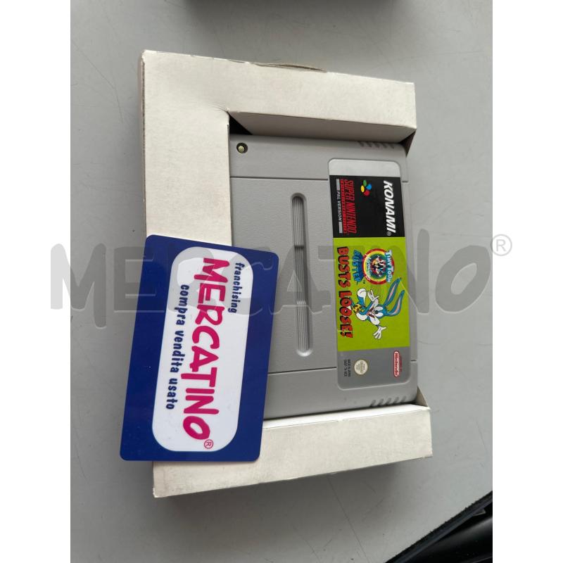 VIDEO GIOCO SUPER NINTENDO BUST LOOSE  | Mercatino dell'Usato Chivasso 1