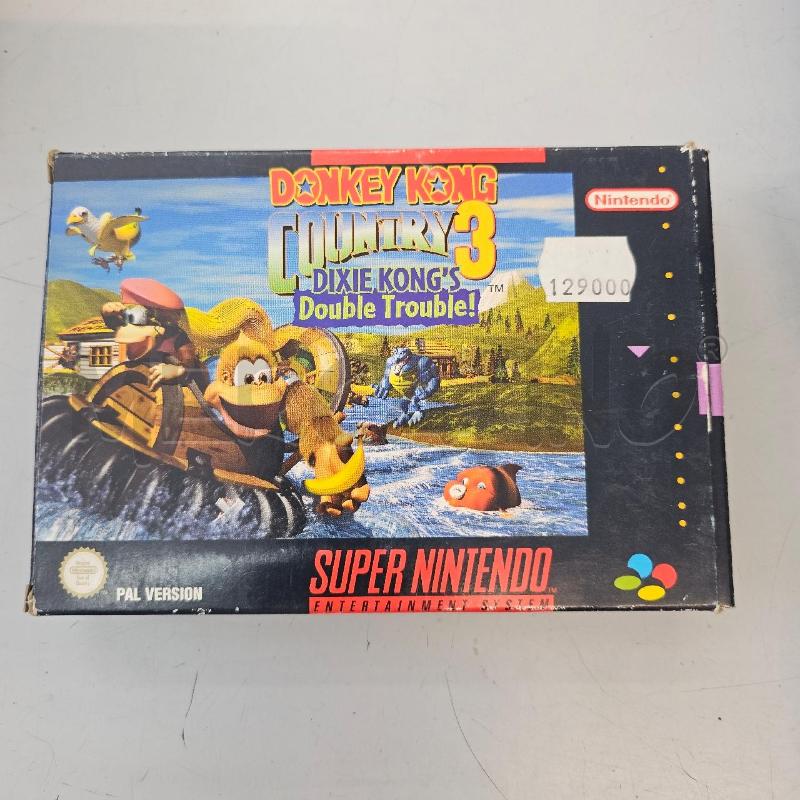 VIDEO GIOCO SUPER NINTENDO DONKEY KONG SCATOLATO  | Mercatino dell'Usato Chivasso 1