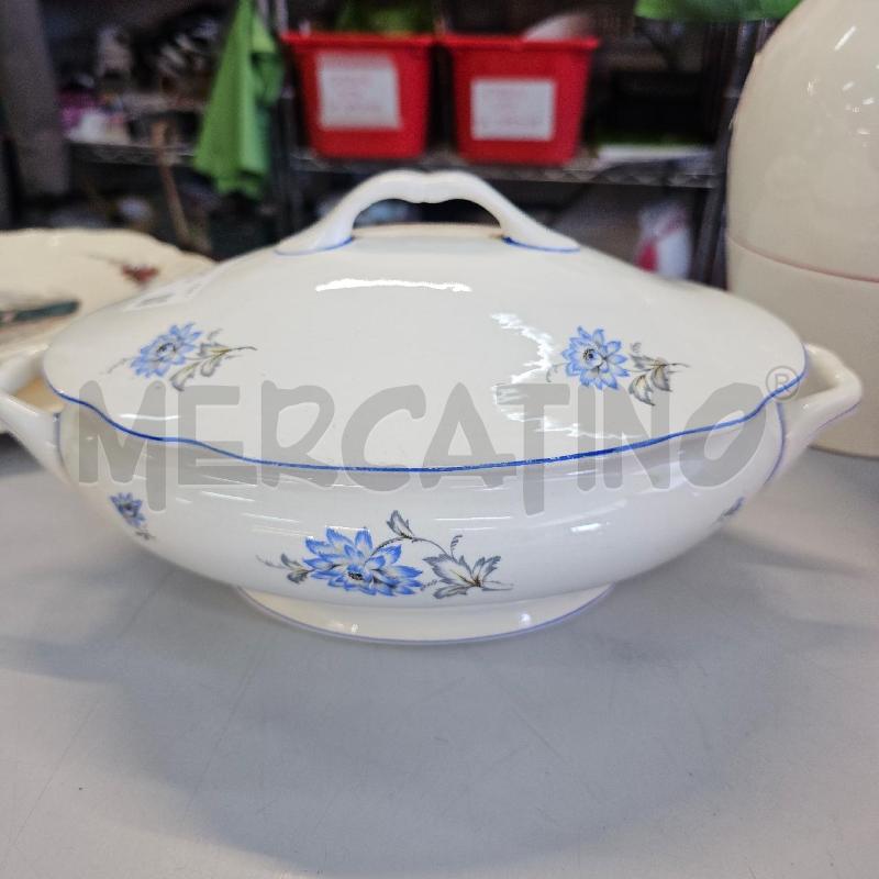 ZUPPIERA LAVENO BLU8 2 MANICI FIORI BLU  | Mercatino dell'Usato Chivasso 2