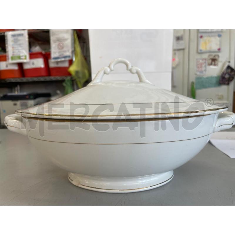 ZUPPIERA VINTAGE LAVENO BIANCA ORO | Mercatino dell'Usato Chivasso 1