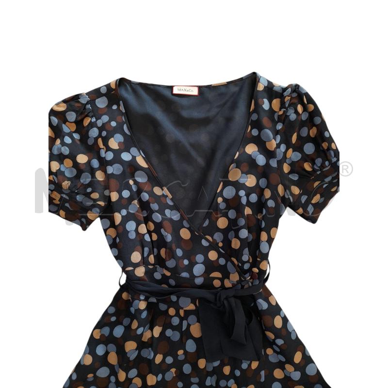 ABITO DONNA BLU POIS BEIGE MORO SCOLLO V | Mercatino dell'Usato Avigliana 2