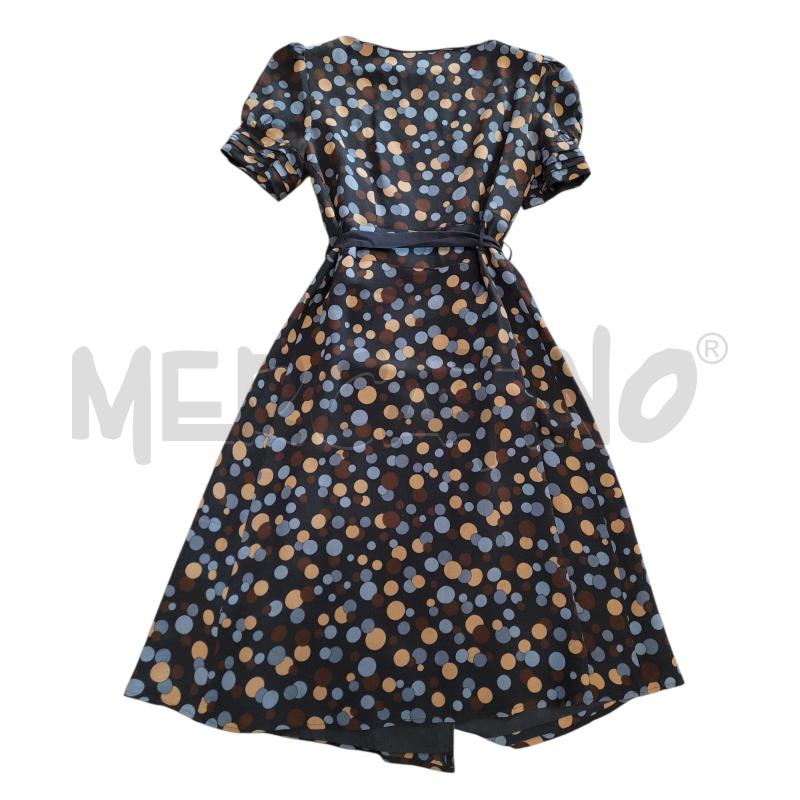 ABITO DONNA BLU POIS BEIGE MORO SCOLLO V | Mercatino dell'Usato Avigliana 4