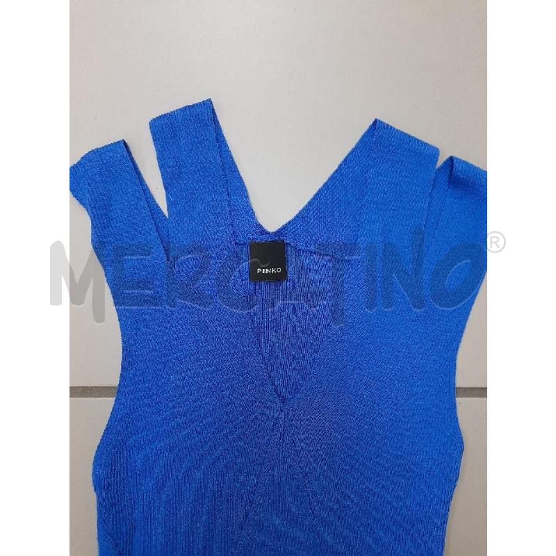 ABITO DONNA PINKO BLU SCOLLO V RETINA LATERALE  | Mercatino dell'Usato Avigliana 2