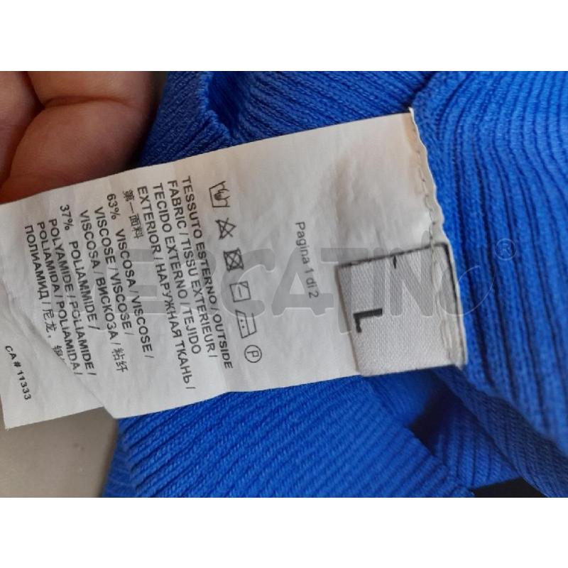 ABITO DONNA PINKO BLU SCOLLO V RETINA LATERALE  | Mercatino dell'Usato Avigliana 4