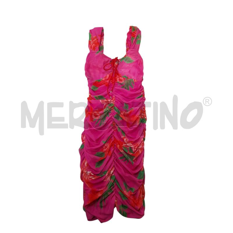 ABITO DONNA PINKO IN FSIA FUCSIA E LACCIO ROSSO  | Mercatino dell'Usato Avigliana 1