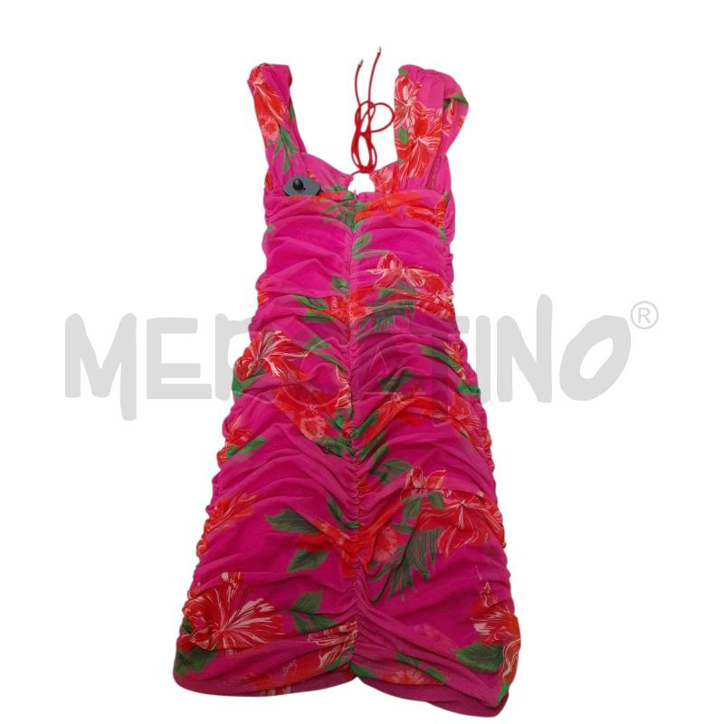 ABITO DONNA PINKO IN FSIA FUCSIA E LACCIO ROSSO  | Mercatino dell'Usato Avigliana 3