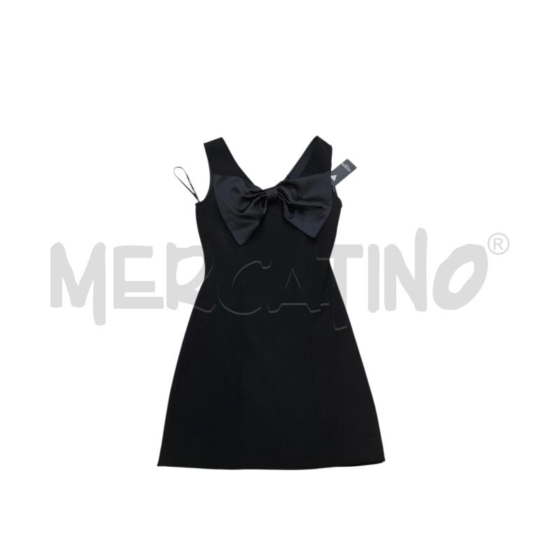 ABITO DONNA TUBINO GUESS NERO FIOCCO DAVANTI | Mercatino dell'Usato Avigliana 1