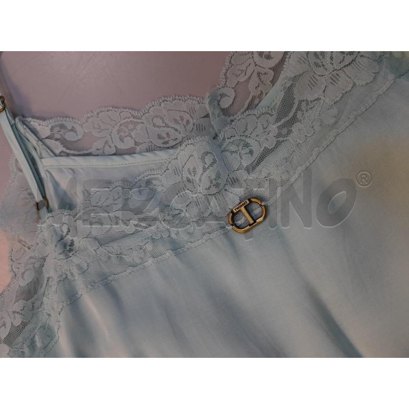 ABITO DONNA VERDE ACQUA TWINSET MILANO CON CINTURA | Mercatino dell'Usato Avigliana 4