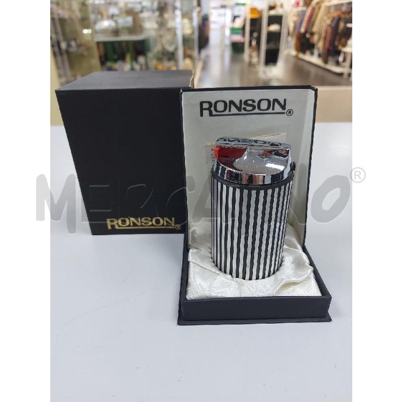 ACCENDINO DA COLLEZIONE RONSON  NERO CM10 | Mercatino dell'Usato Avigliana 1