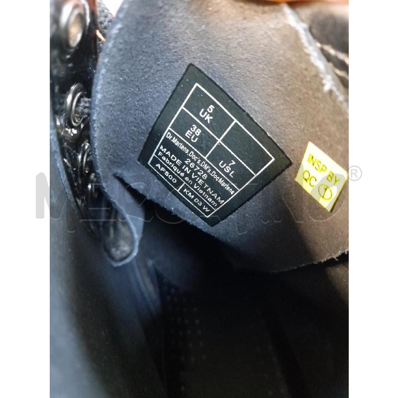 ANFIBI DONNA DR MARTENS NERO LUCIDO  | Mercatino dell'Usato Avigliana 5