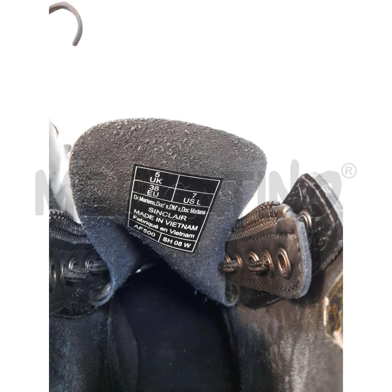 ANFIBI DONNA PLATFORM NERO LUCIDO DR MARTENS  | Mercatino dell'Usato Avigliana 4