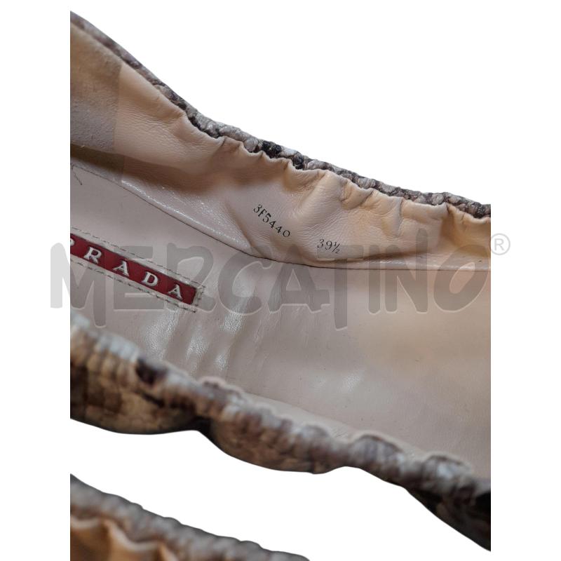BALLERINA PRADA CON FIOCCO IN FSIA SERPENTE  | Mercatino dell'Usato Avigliana 4