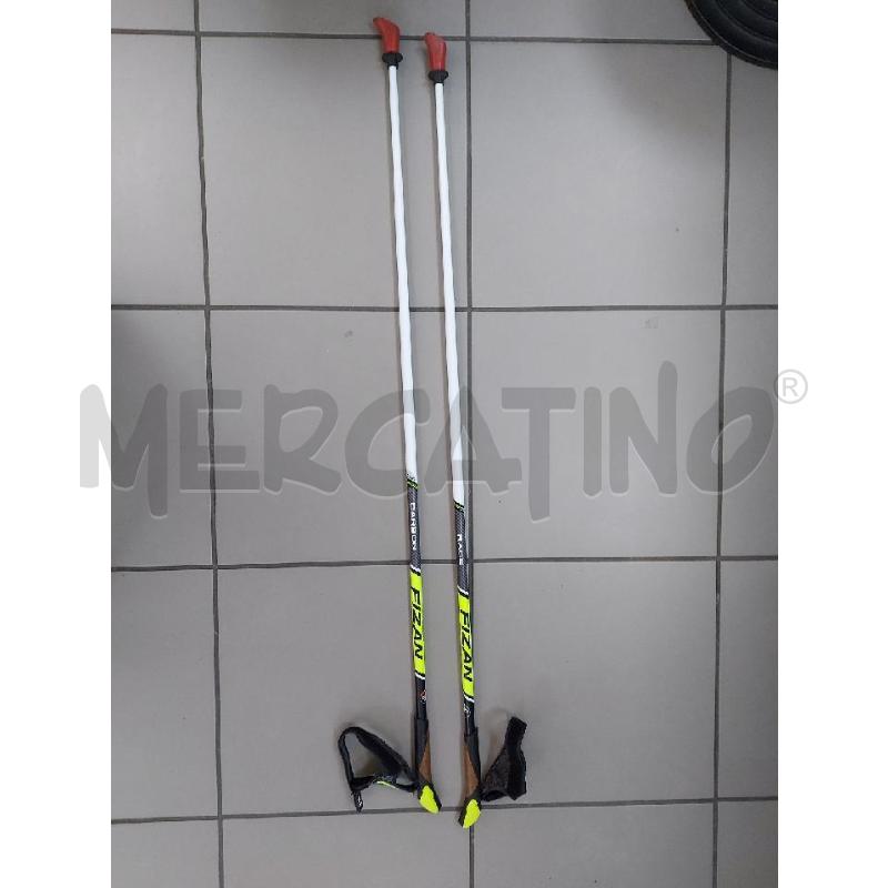 BASTONCINI NORDIC WALKING FIZAN CARBON 120 | Mercatino dell'Usato Avigliana 1