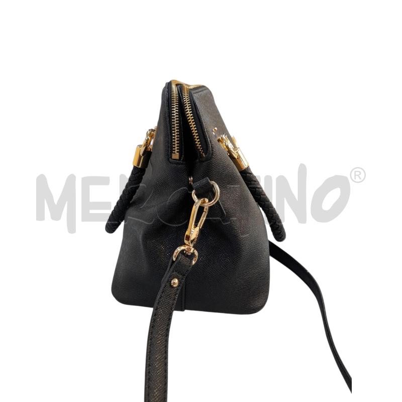 BORSA DONNA LIU JO NERO CON TRACOLLA HARDWARE DORATO  | Mercatino dell'Usato Avigliana 3