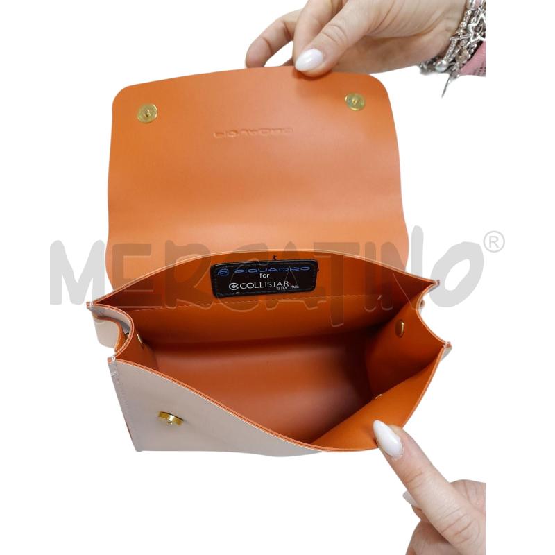 BORSA DONNA PIQUADRO X COLLISTAR CIPRIA A MANO  | Mercatino dell'Usato Avigliana 3