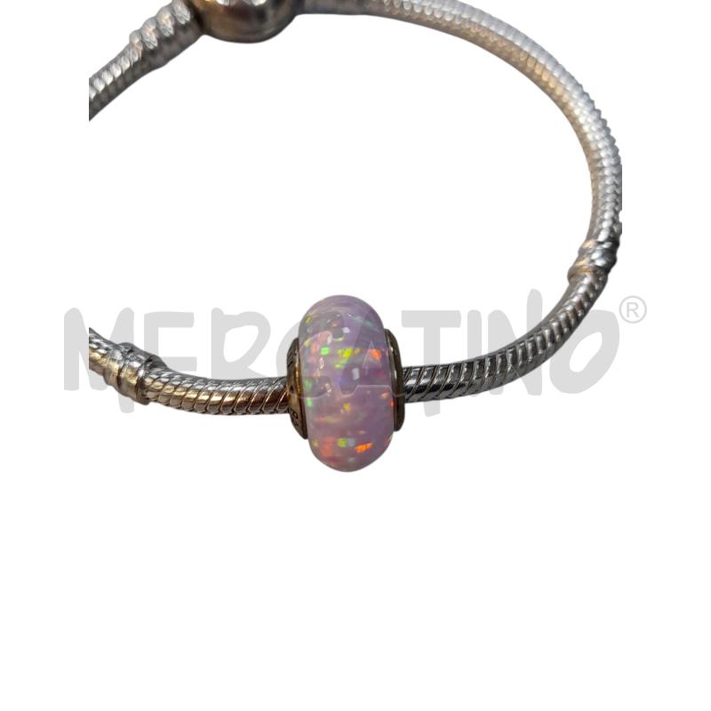 BRACCIALE PANDORA+CHARM ROSA  | Mercatino dell'Usato Avigliana 3