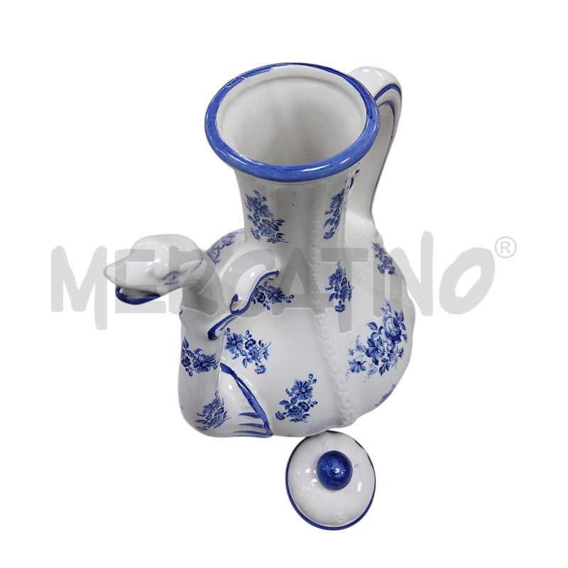 BROCCA/VASO BCO FIORI BLU CERAMICA FELCE MILANO FIERE | Mercatino dell'Usato Avigliana 2